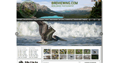 Desktop Screenshot of birdviewing.com
